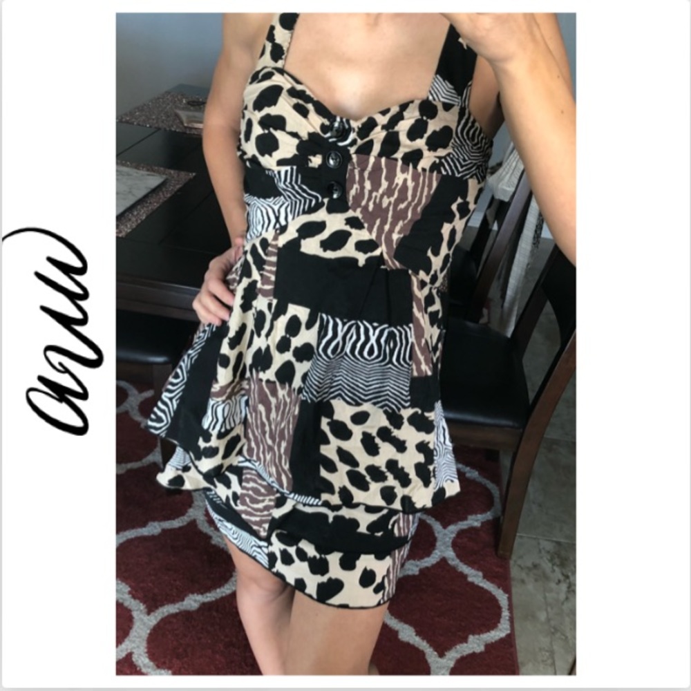 WOMENS Animal Print Dress